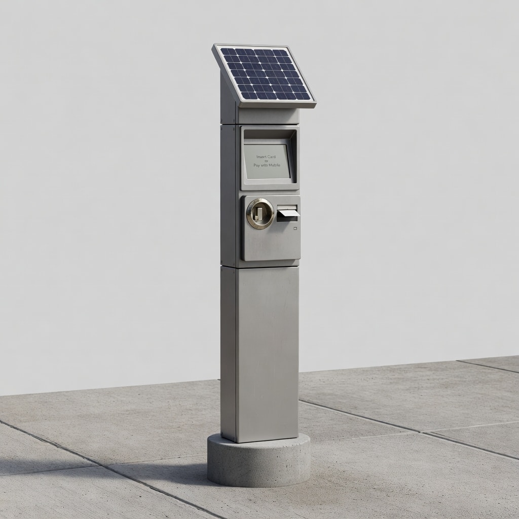 Realistic Muni Meter Kiosk