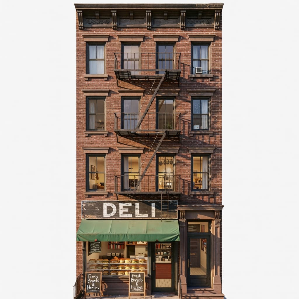 NYC Brownstone Deli
