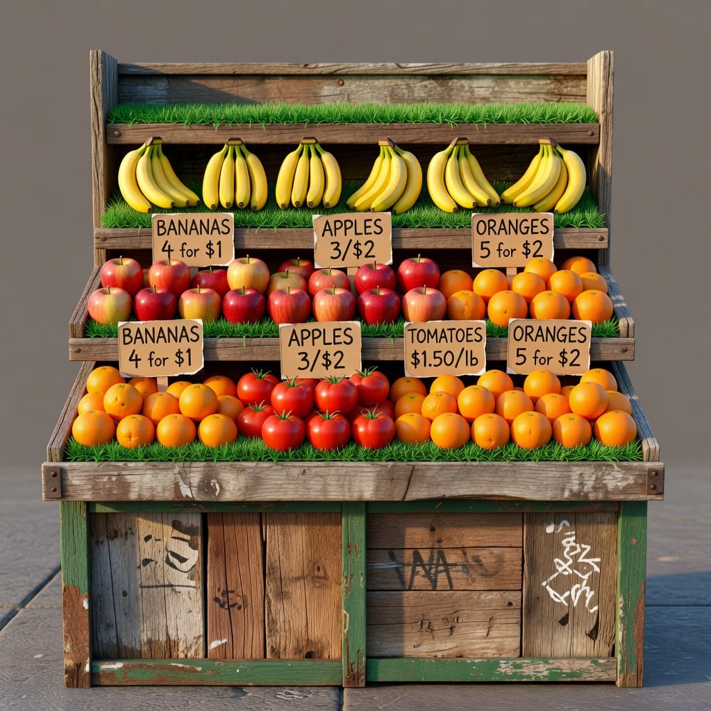 NYC Bodega Produce Stand