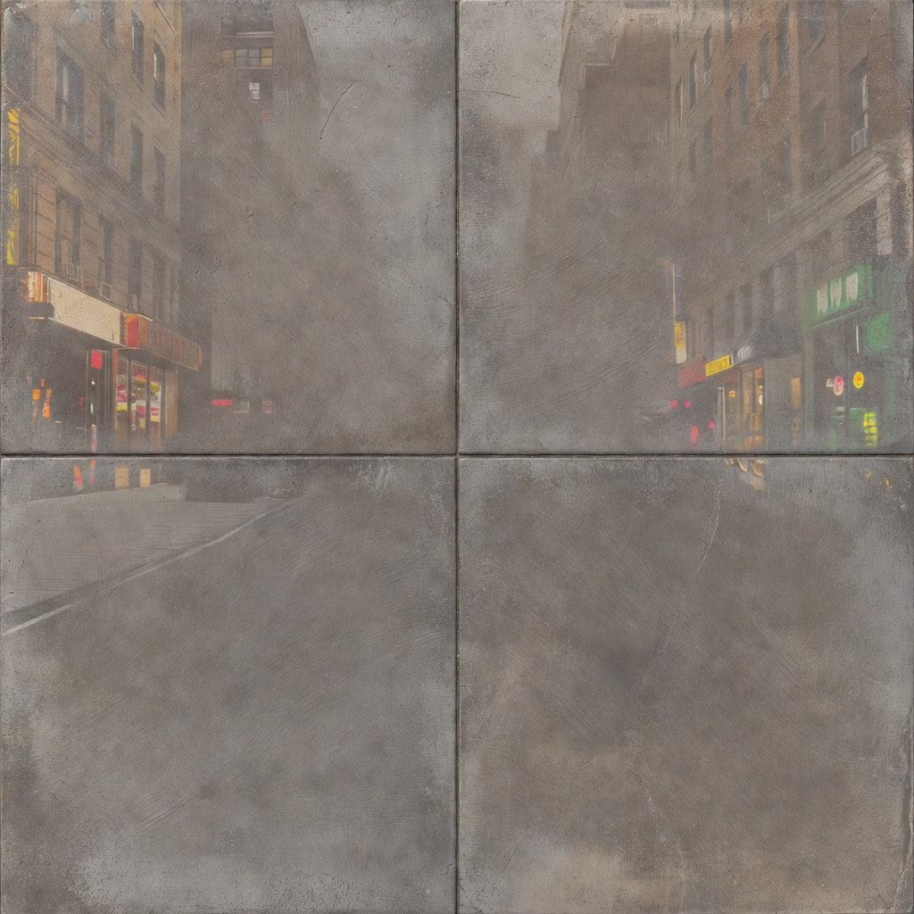 NYC Concrete Sidewalk