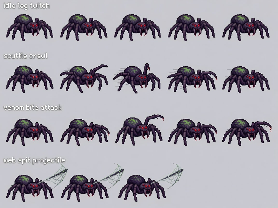 Aranha Gigante - Inimigo (2 / 2)