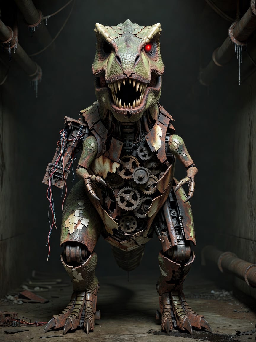 Rusty Rex - Full Body Concept