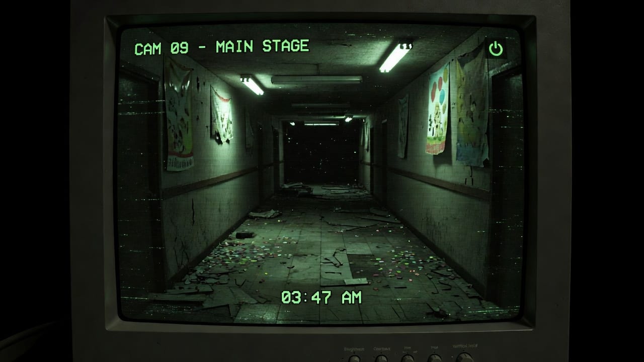 Camera UI - CRT Feed Template