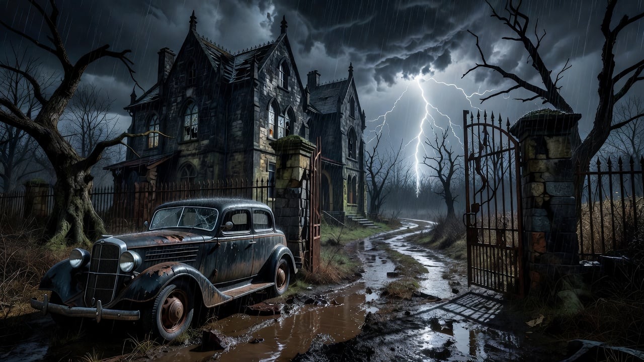 Orphanage of Shadows - Outside Scene