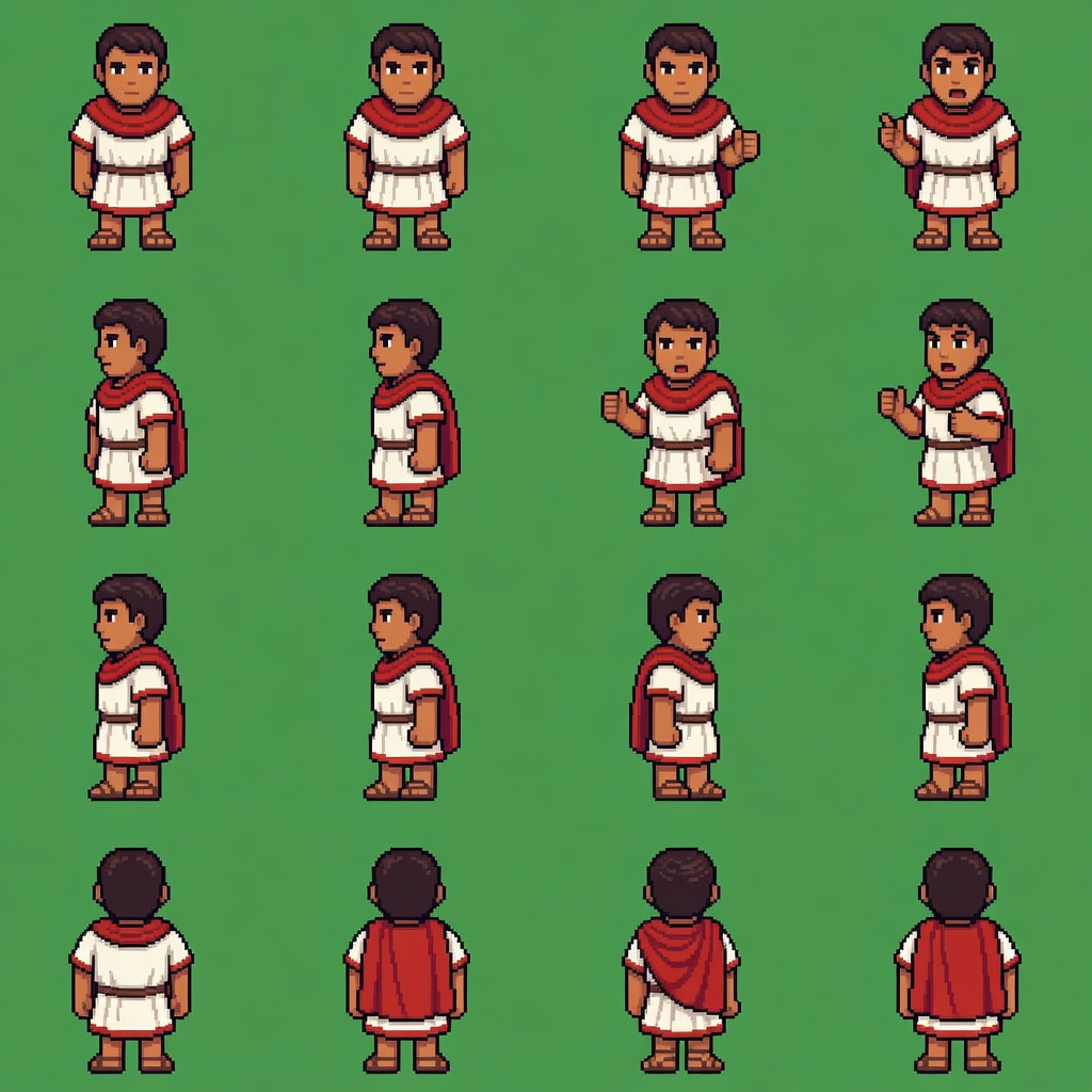 NPC Roman Spritesheet