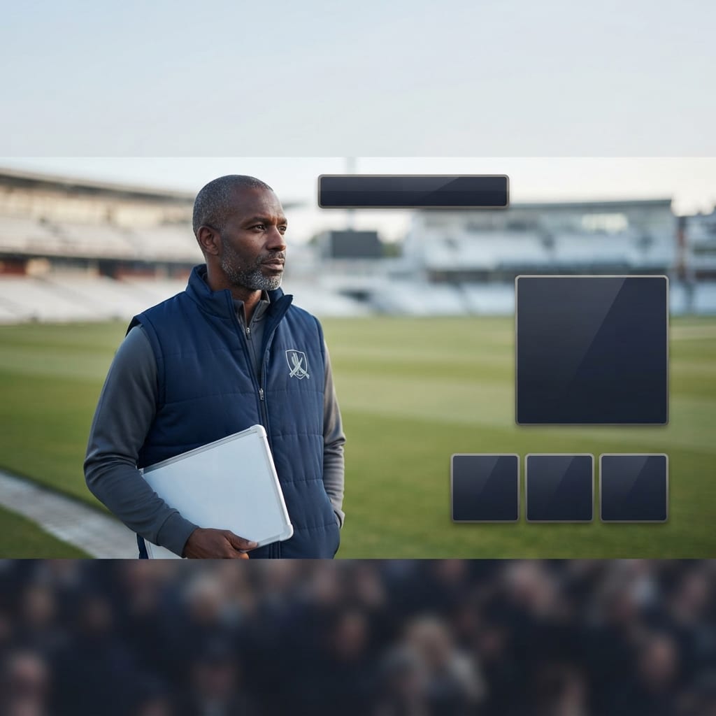 Image: A HEAD COACH APPOINTMENT graphic for a fictional c