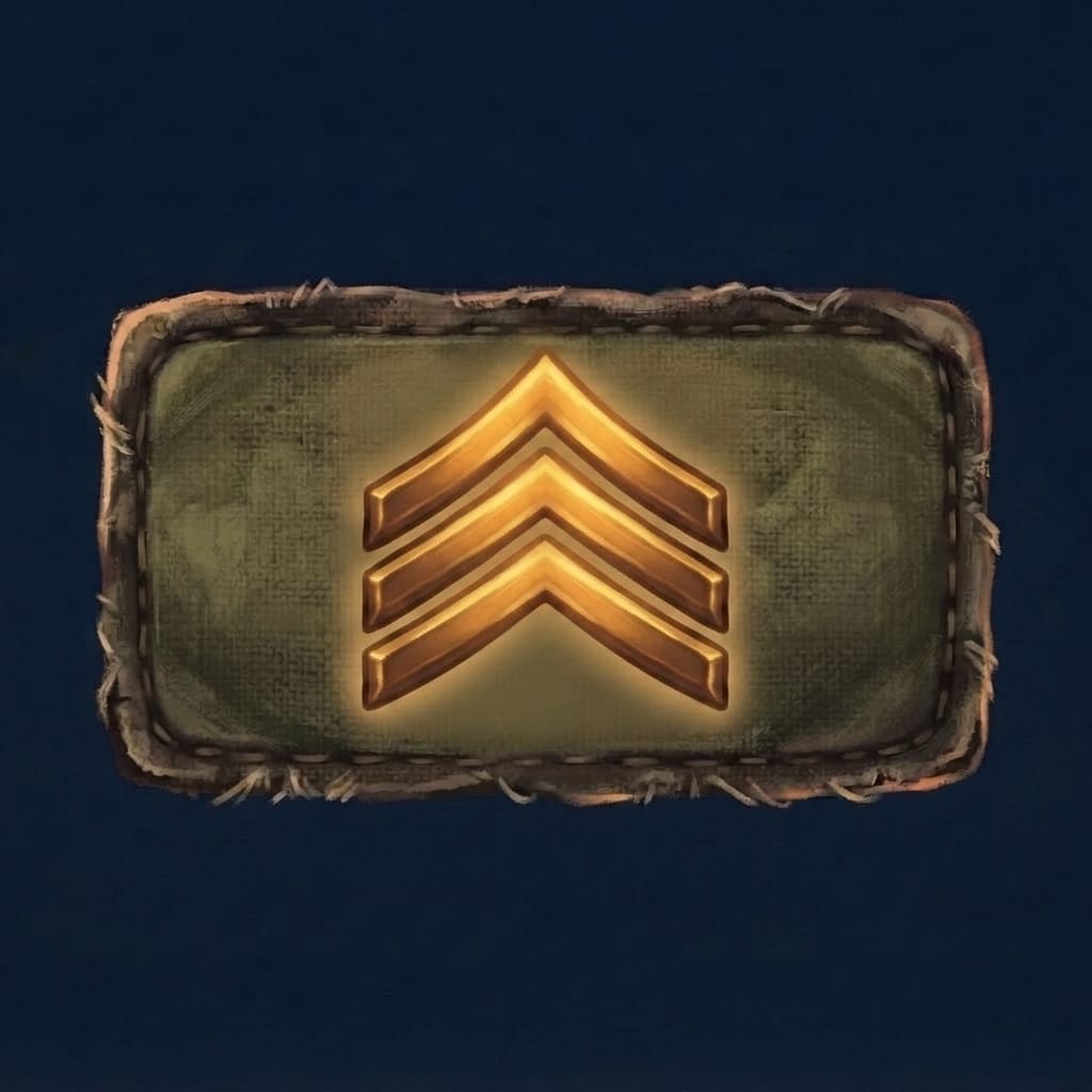 Image: Keep this exact rank patch: identical landscape re