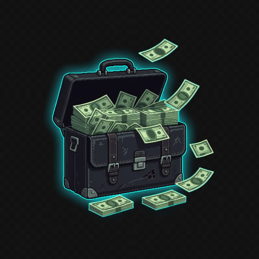 Cash Briefcase Pickup