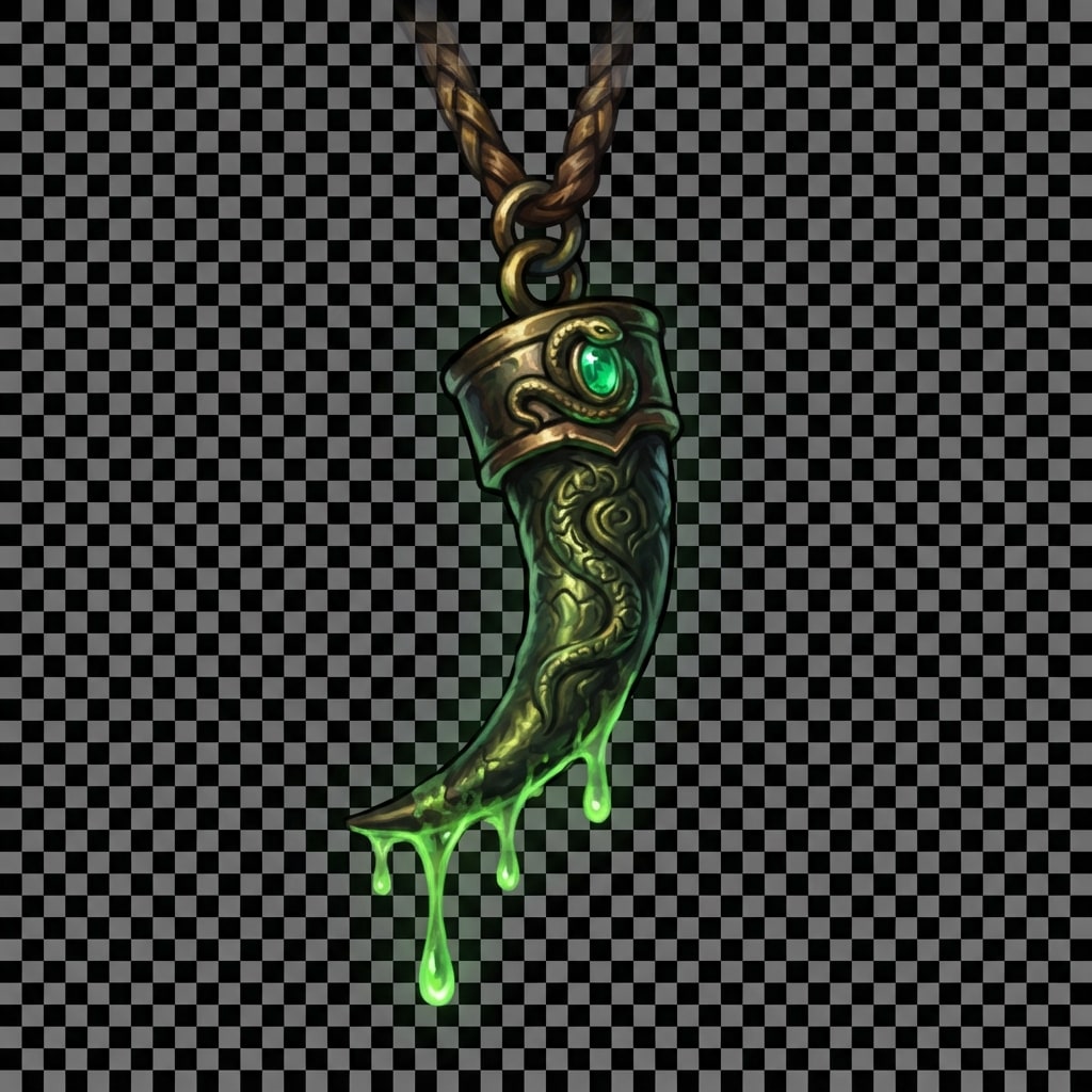 Image: Single Coilbite Fang venom relic game icon for vip