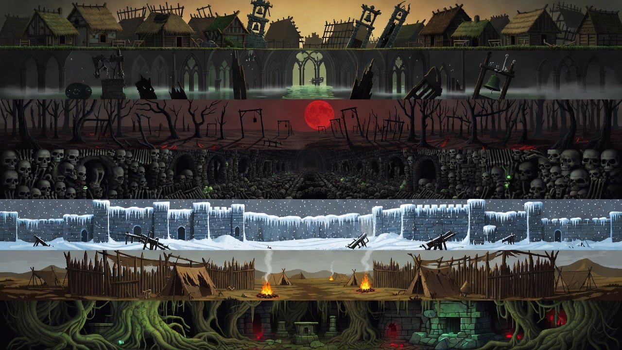 Ashes of the Old World - Regional Parallax Background Pack