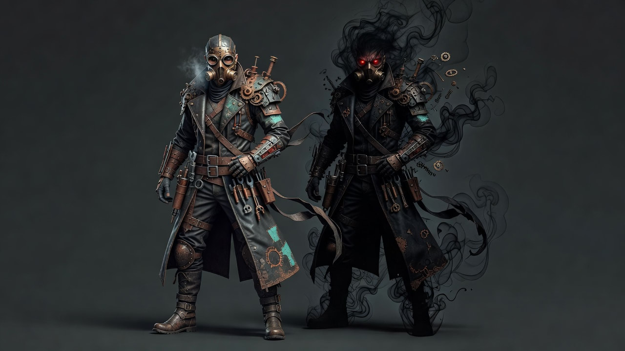 Steampunk Apocalypse Shapeshifter