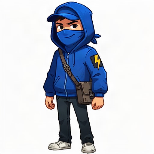 Cobalt Blue Thief