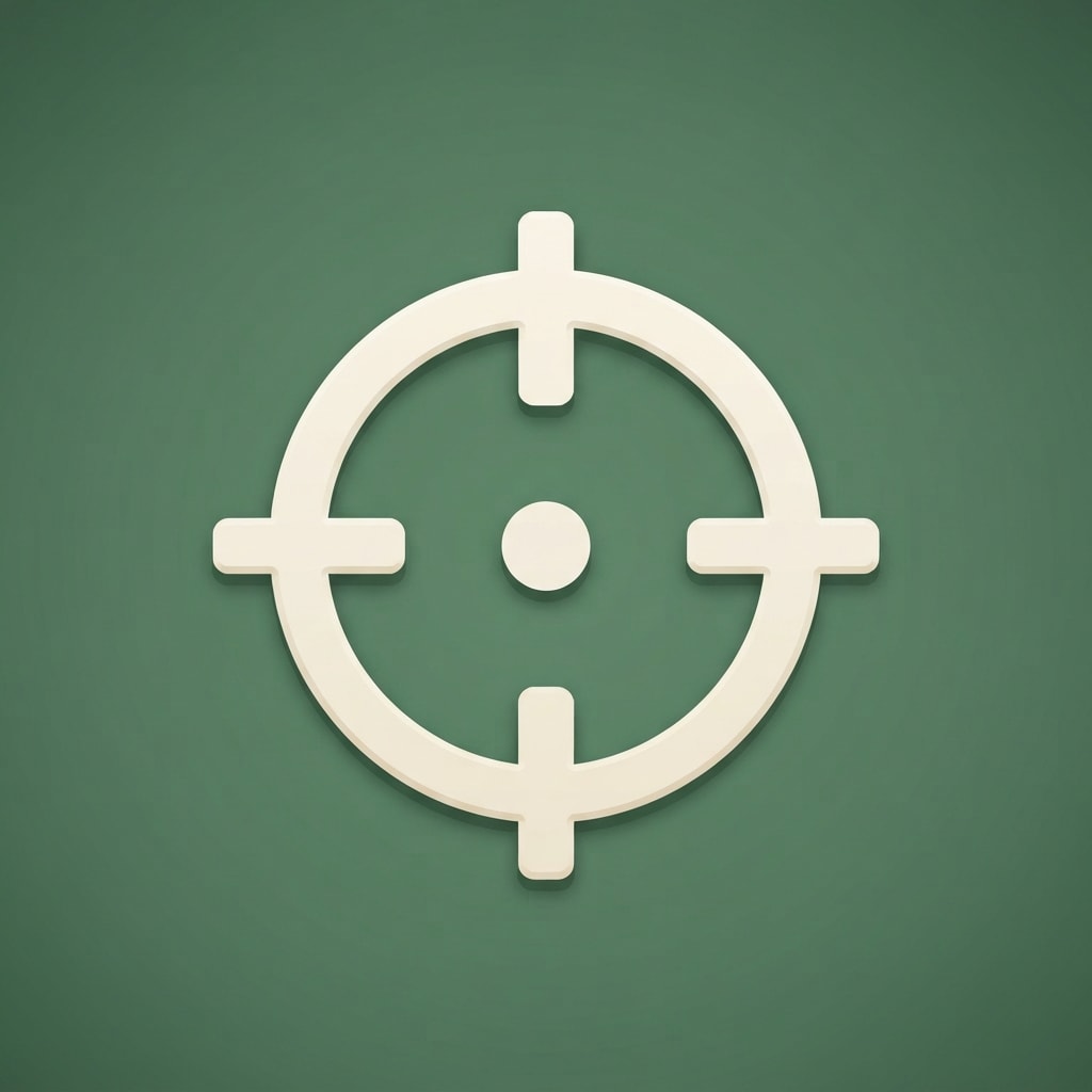 Image: Square game UI icon. Flat matte muted forest-green