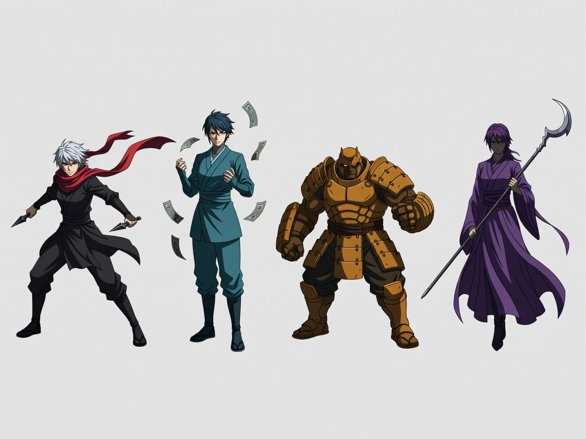 Original Ninja Fighter Roster Concept