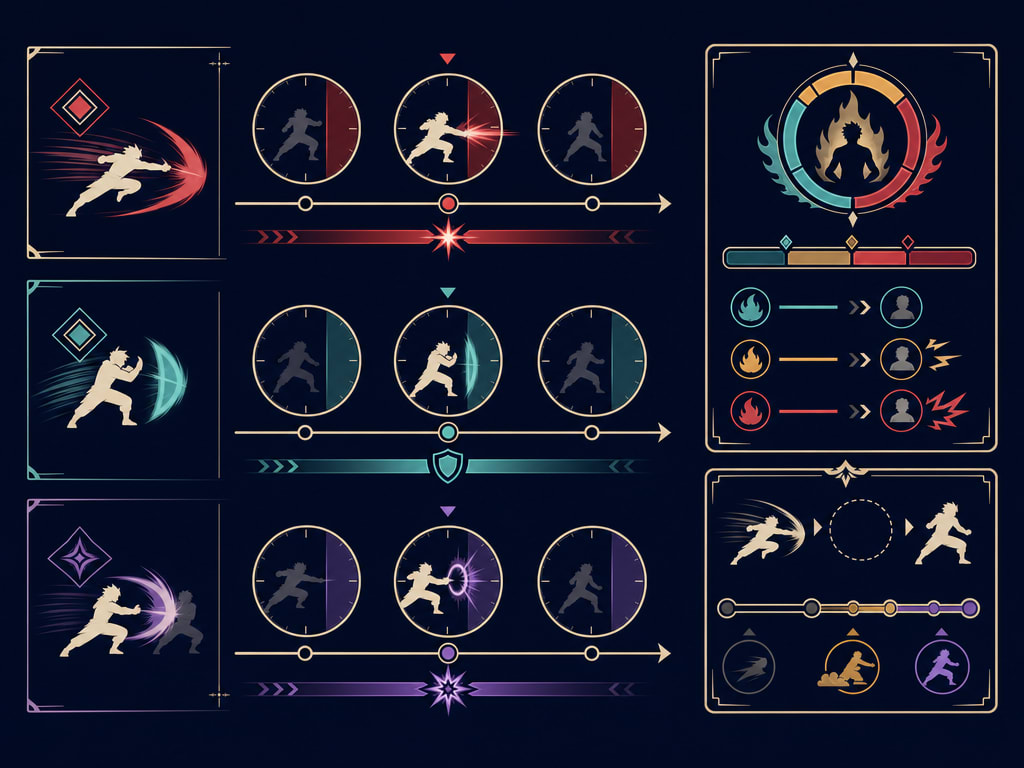 Ninja Skirmish Combat Tutorial Graphics