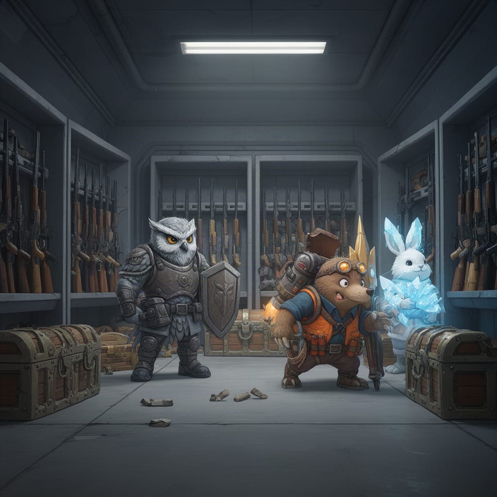 Image: Cinematic AAA Steam store key art true 16:9 landsc