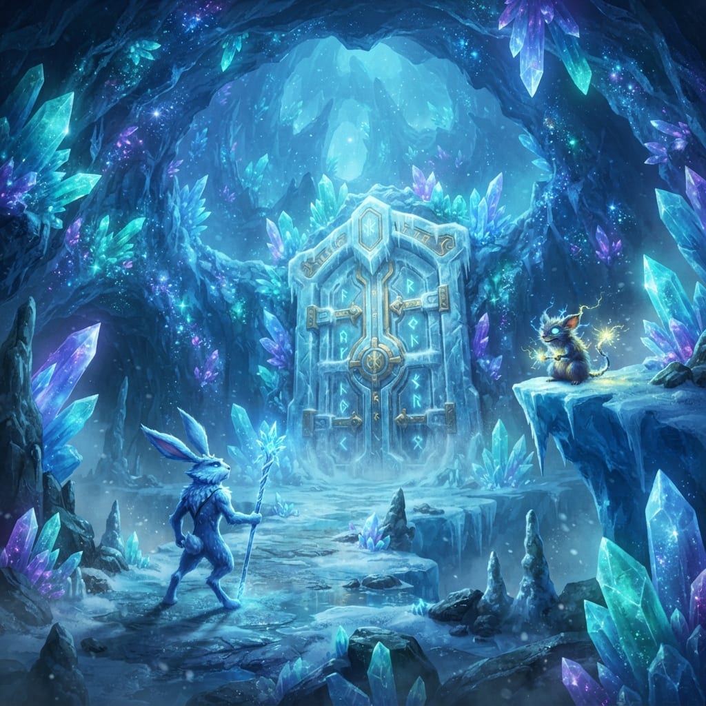 Image: Cinematic AAA Steam store key art, native widescre