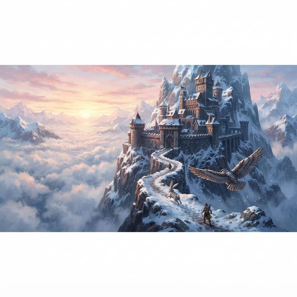 Image: Cinematic AAA Steam store key art, native widescre