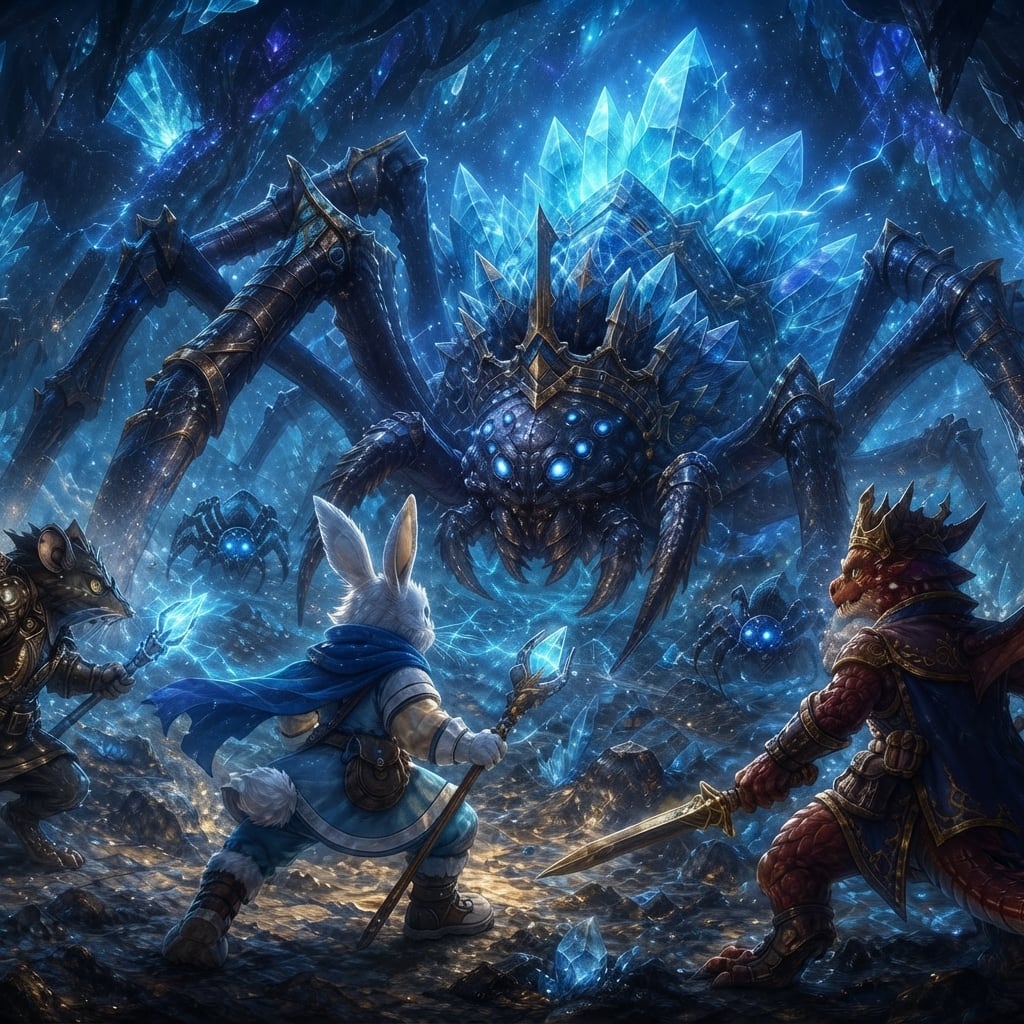 Image: Remake this EXACT same scene and composition as th