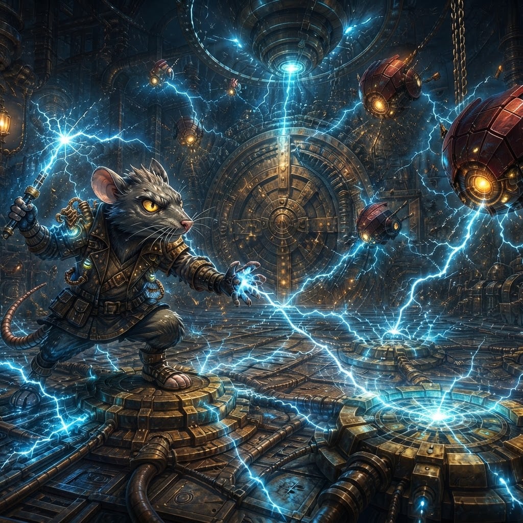 Image: Remake this EXACT same scene and composition as th