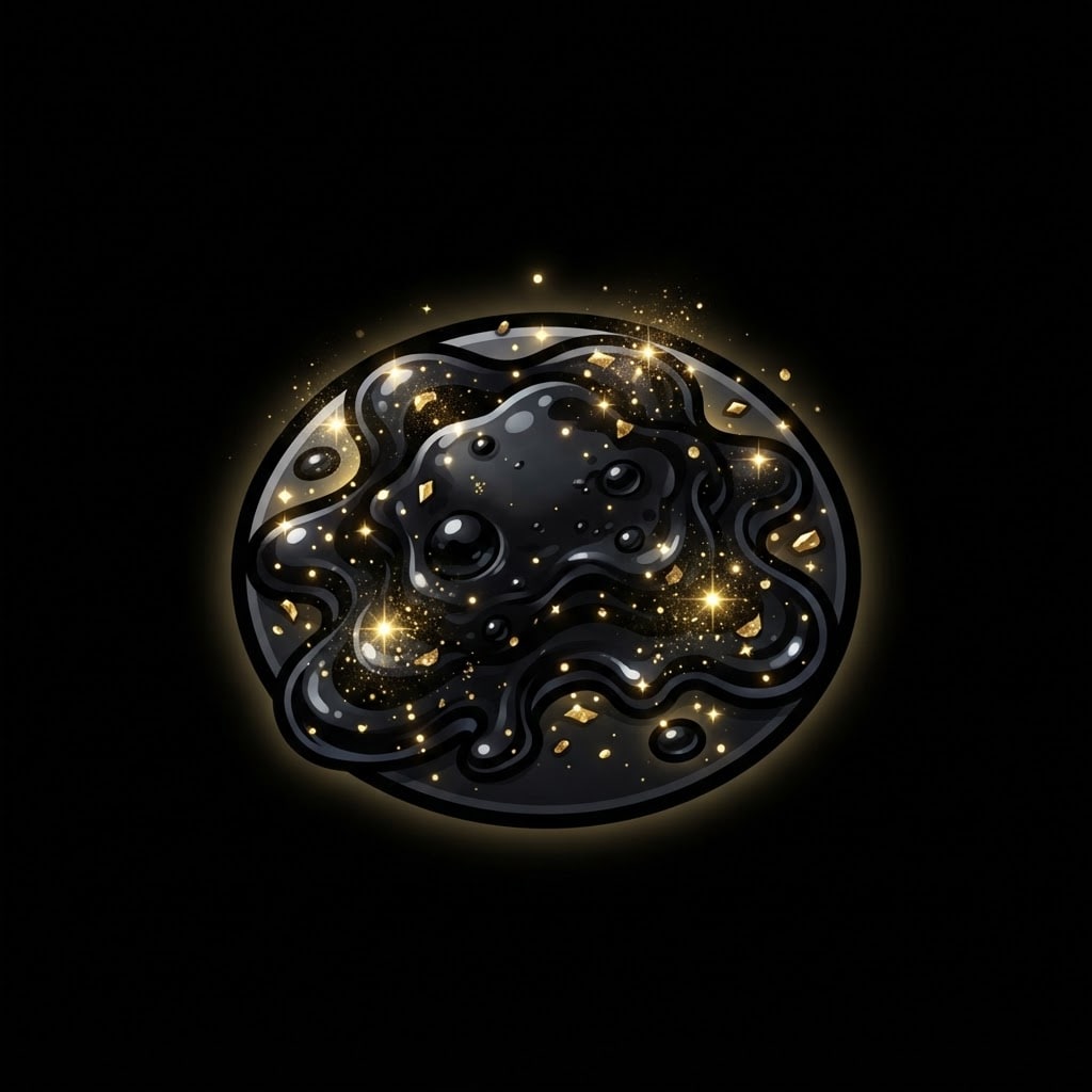 Image: Legendary game inventory icon 1024x1024. Tar patch