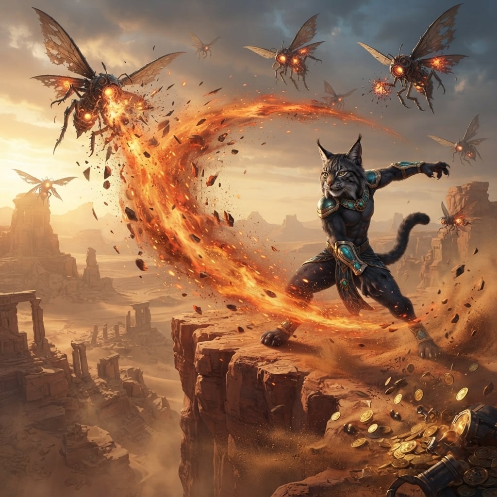 Image: NEW cinematic 16:9 treasure-raid key art ultra-cle