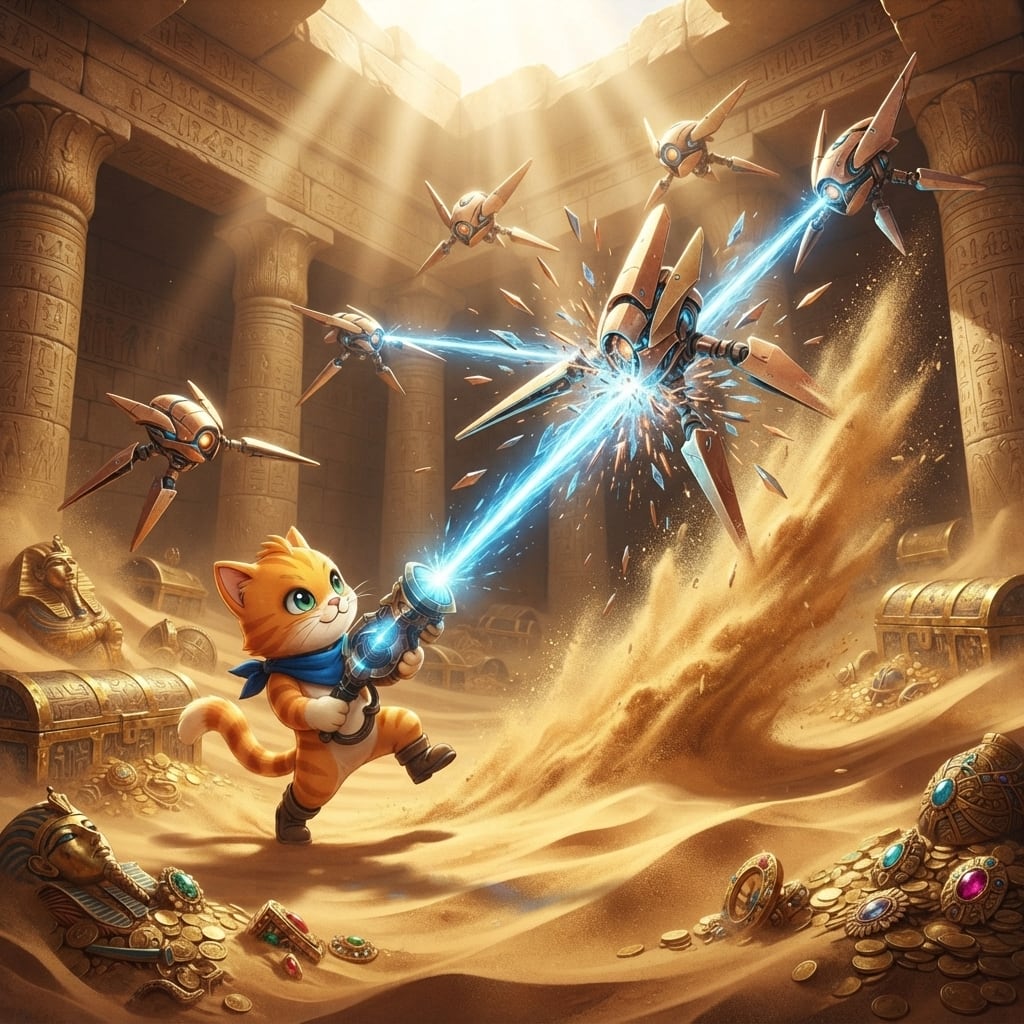 Image: NEW cinematic 16:9 treasure-raid key art ultra-cle