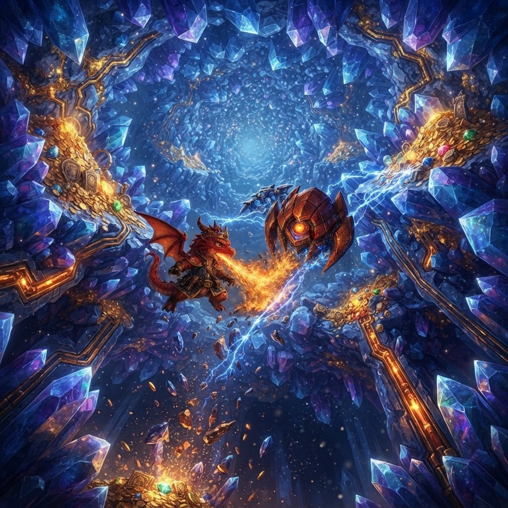 Image: NEW cinematic 16:9 treasure-raid key art ultra-cle