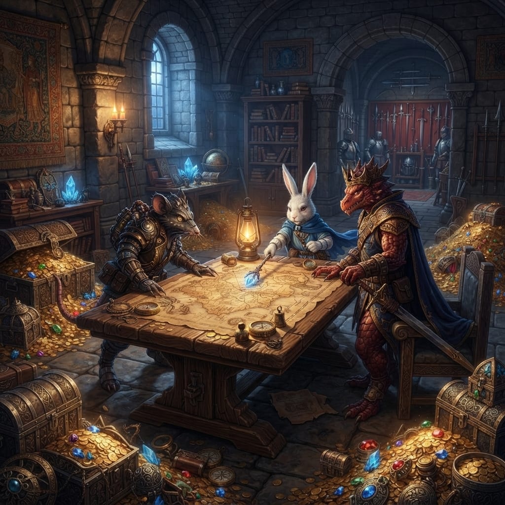 Image: NEW cinematic 16:9 treasure-raid key art ultra-cle