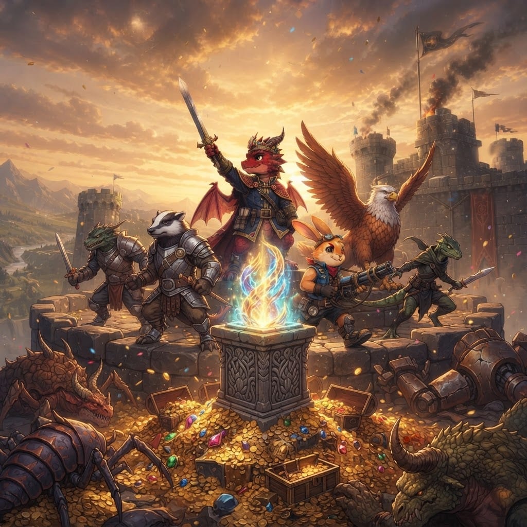 Image: NEW cinematic 16:9 treasure-raid key art ultra-cle
