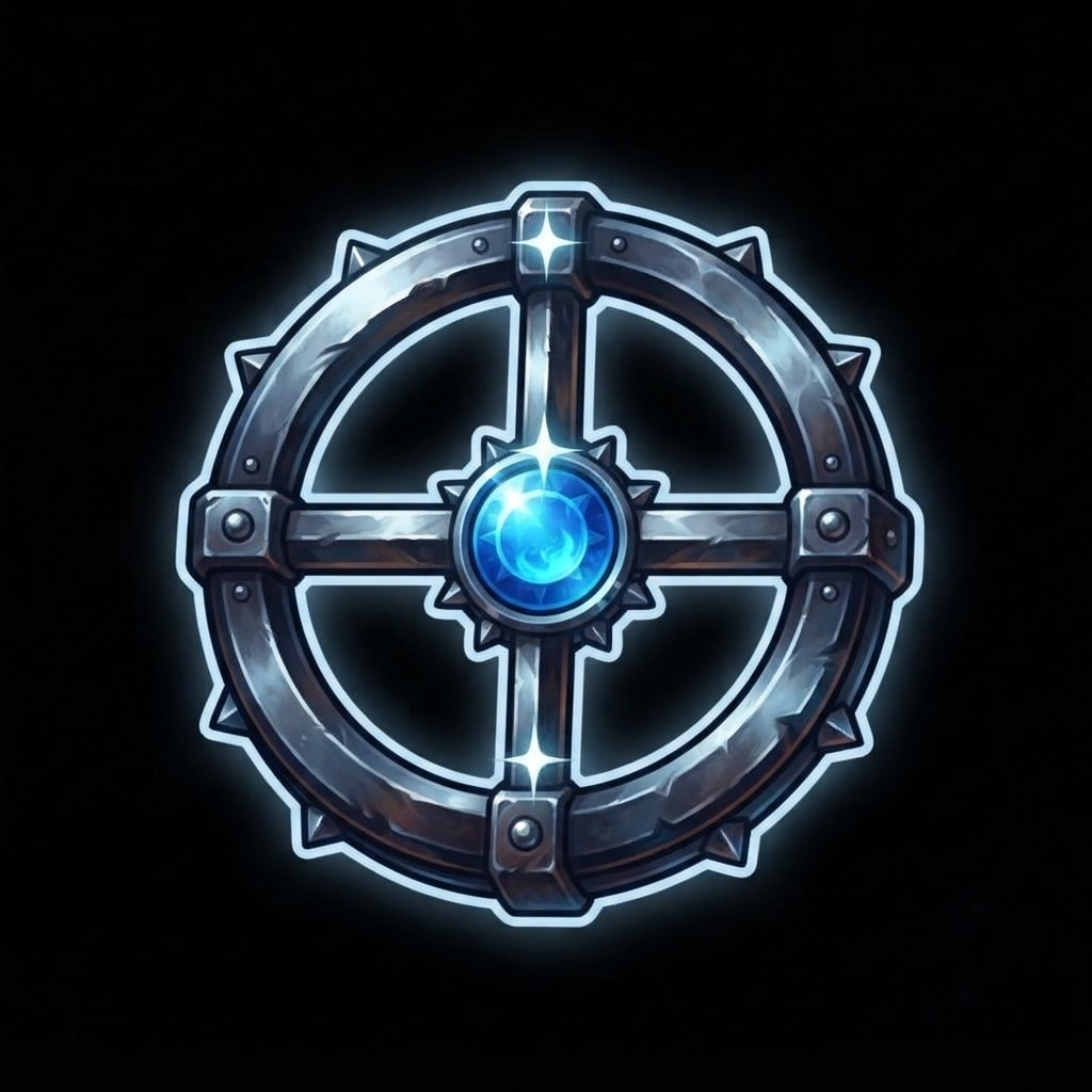 Image: Edit this clean weapon game icon into Style C Lege
