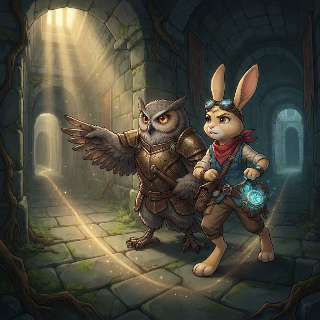 Image: Treasure Trovers cinematic key art, native 16:9, p