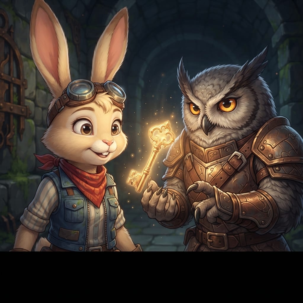 Image: Treasure Trovers cinematic key art, native 16:9, p