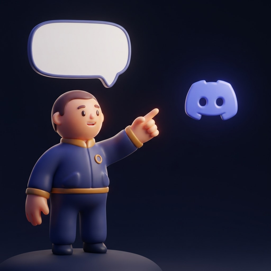 Image: Smooth rounded 3D character render, soft glossy sh
