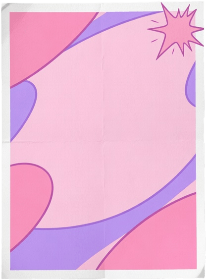 Colorful Flyer Paper Accent