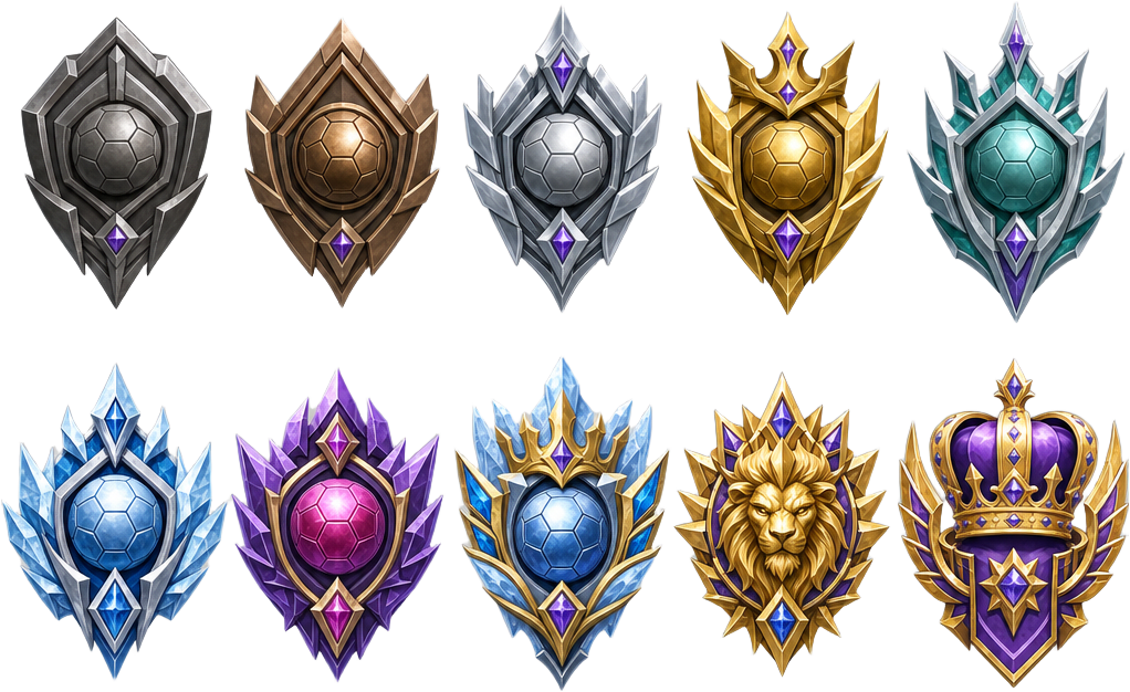 Diamond Meskhi League Badges