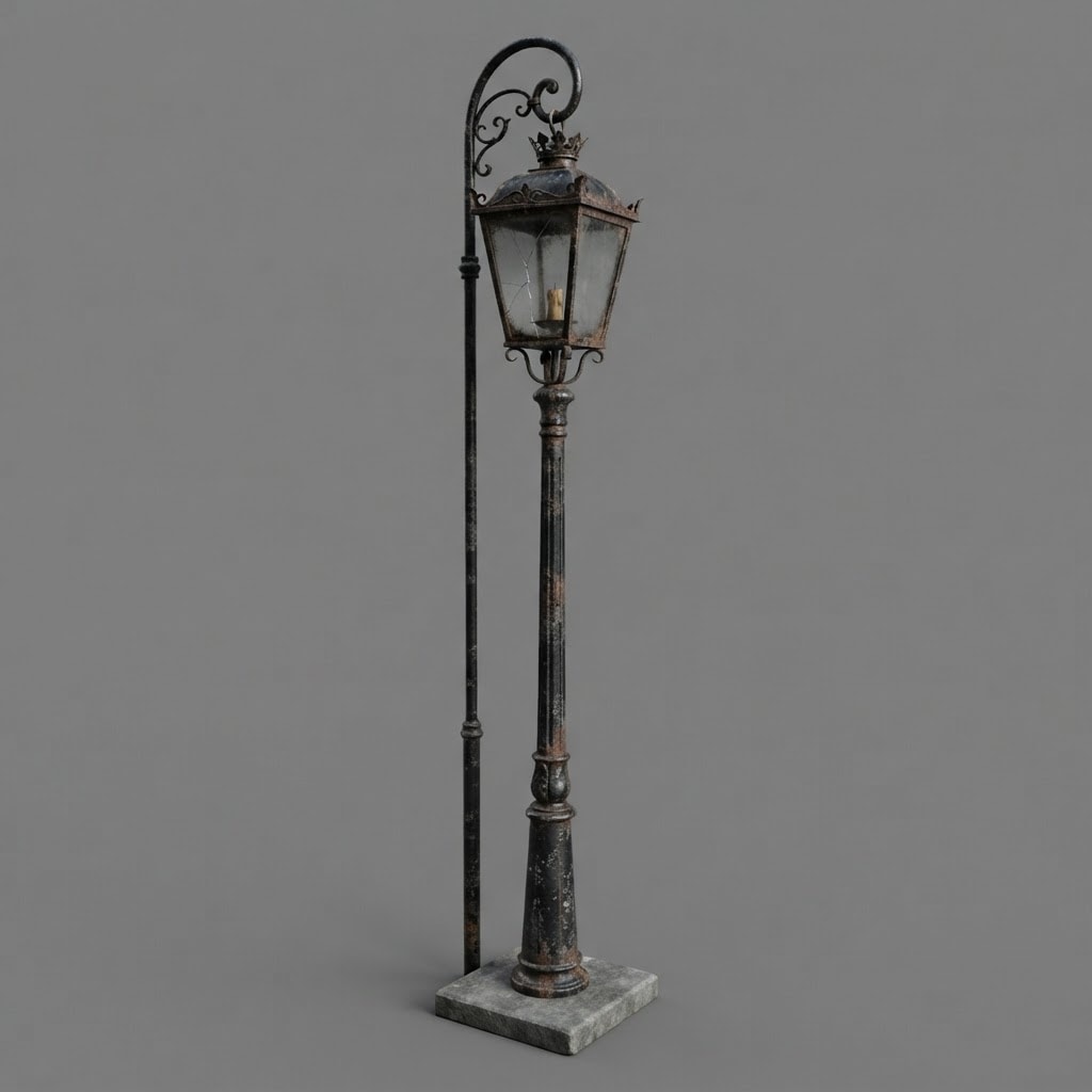 Image: A single isolated 3D game prop rendered on a plain