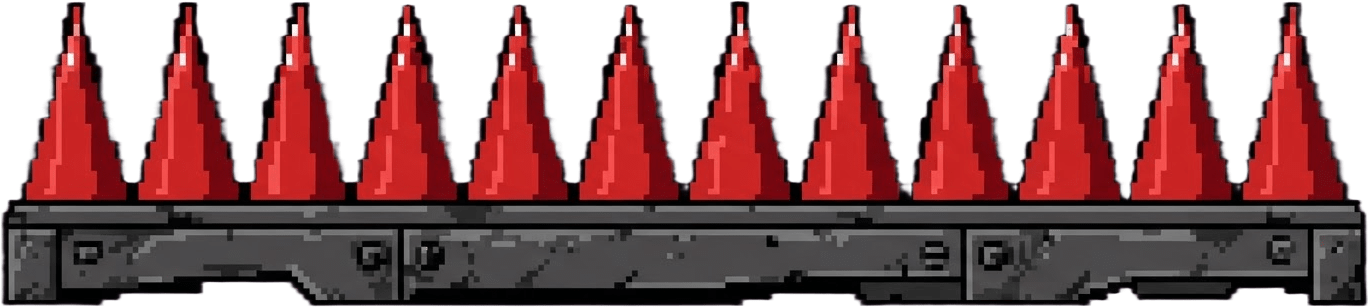 Spikes Red