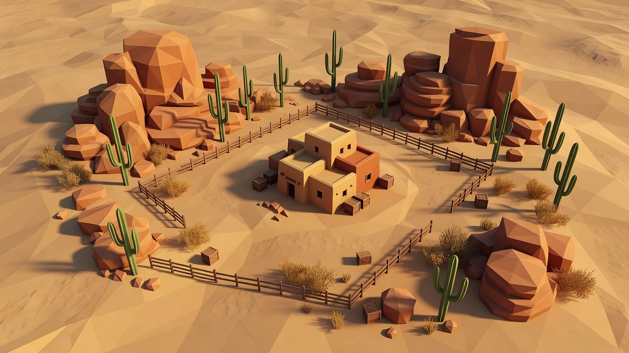 Desert Outpost Map Preview