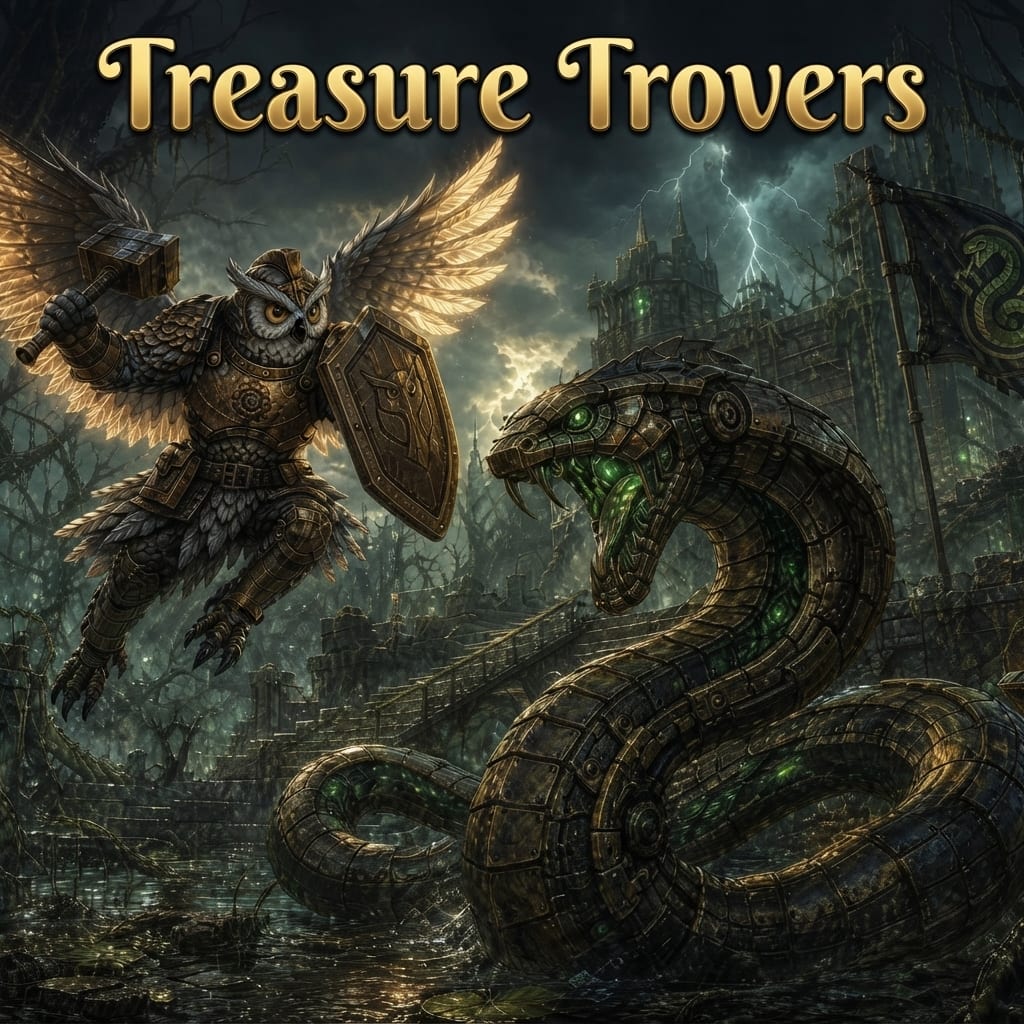 Image: Enhance this Treasure Trovers game key art to ultr