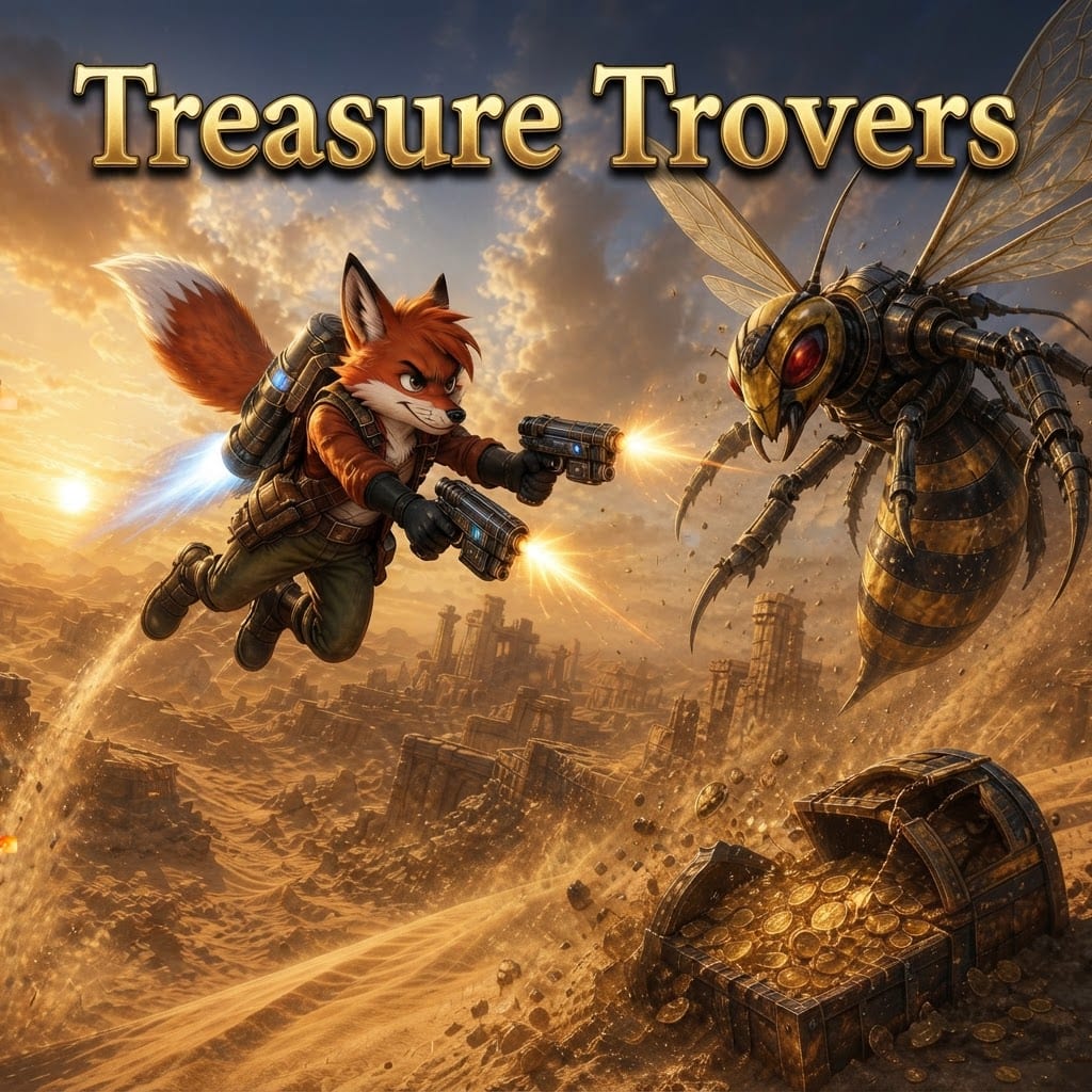 Image: Enhance this Treasure Trovers game key art to ultr