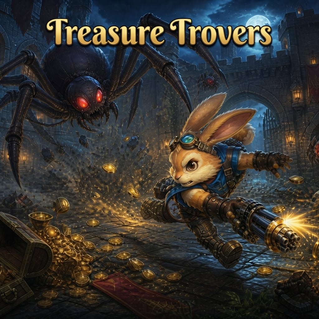 Image: Enhance this Treasure Trovers game key art to ultr