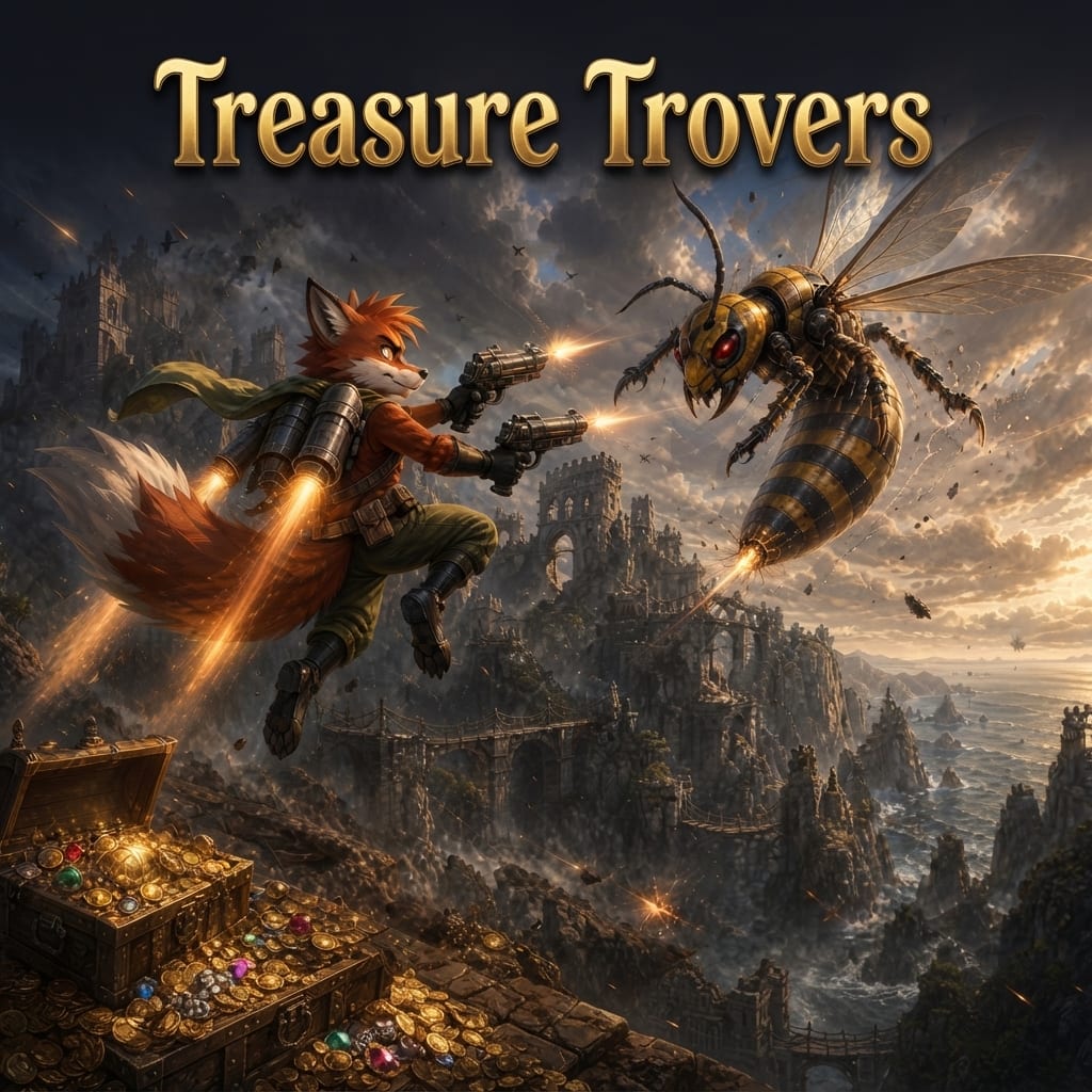 Image: Enhance this Treasure Trovers game key art to ultr