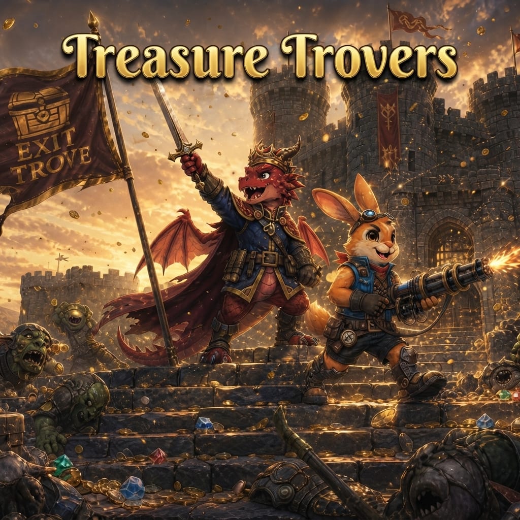 Image: Enhance this Treasure Trovers game key art to ultr