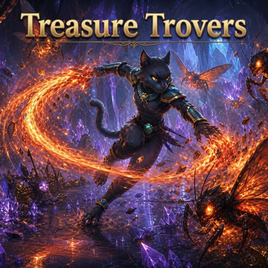 Image: Enhance this Treasure Trovers game key art to ultr