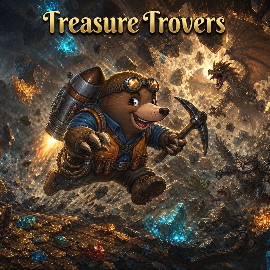 Image: Enhance this Treasure Trovers game key art to ultr