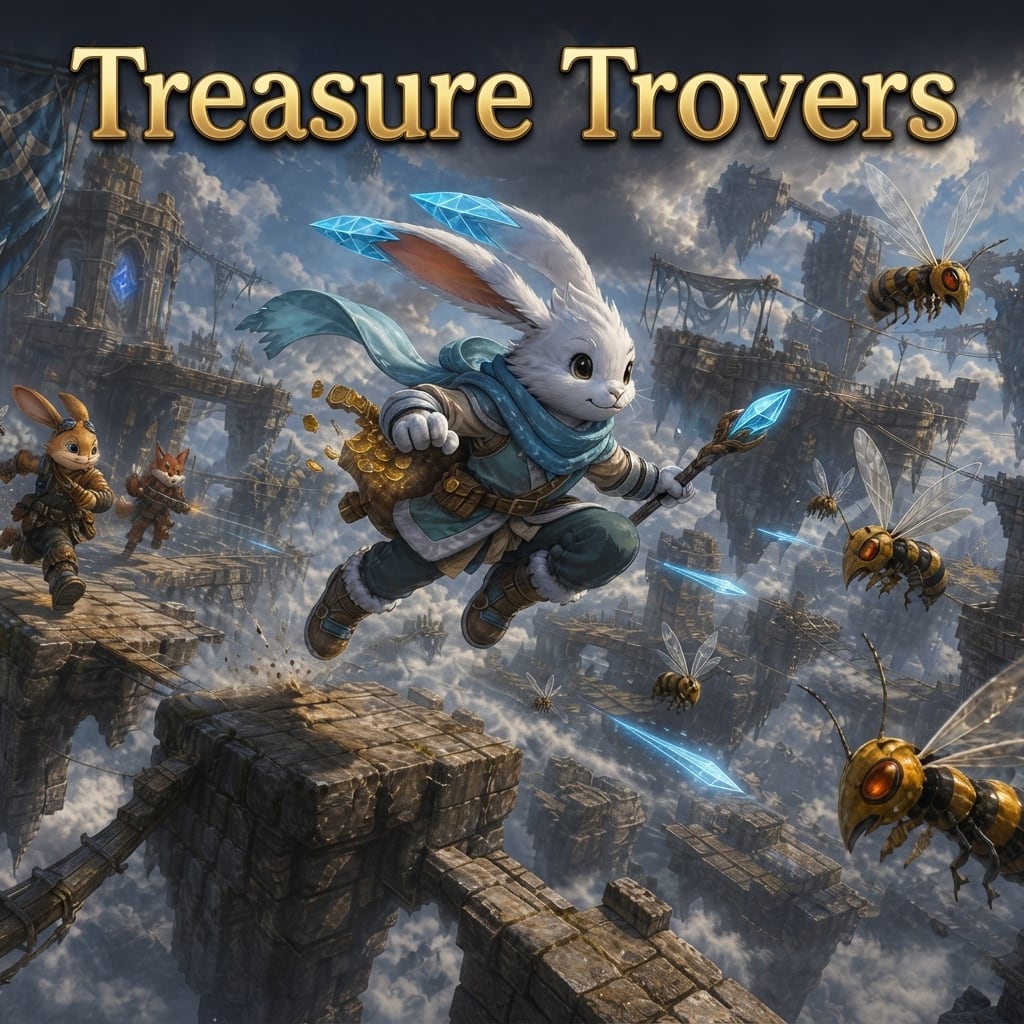 Image: Enhance this Treasure Trovers game key art to ultr