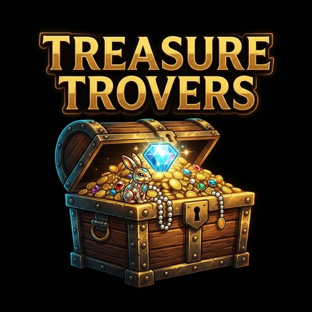 Image: Remake this Treasure Trovers branding logo as a la