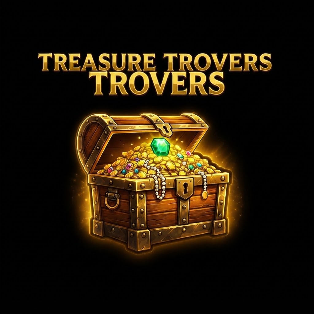 Image: Square Treasure Trovers branding logo remake. ONLY
