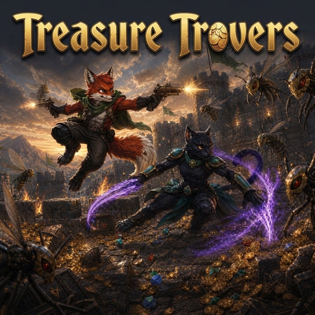 Image: Remake this Treasure Trovers key art as a SQUARE 1